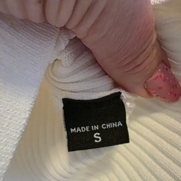 Marciano Guess White Sweetheart neck top - Picture 4 of 5